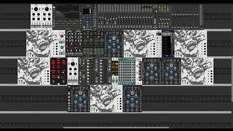 Techno patch with new VOXGLITCH Satanonaut - unique glitch\delay multi-FX processor