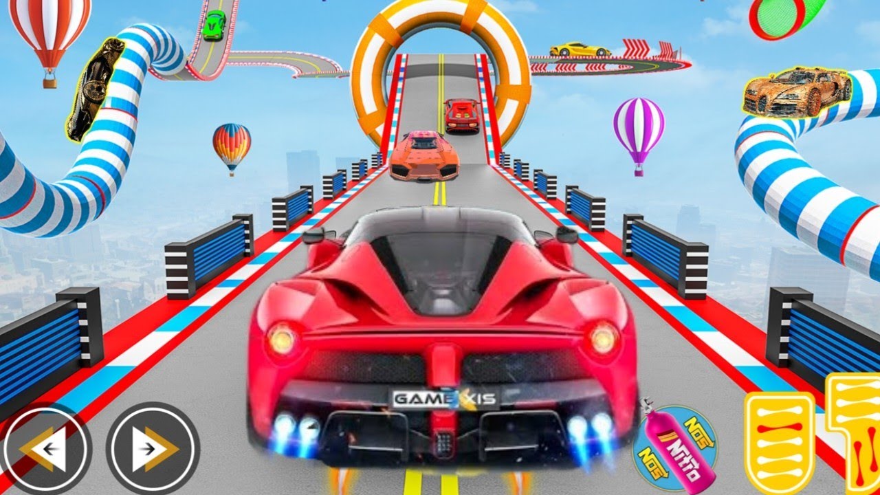 Extreme Ramp Car Racing - Ramp Car Racing Game 3D - Android gameplay #5 ...