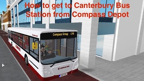 How to get to Compass Bus Depot to Canterbury Bus Station (and return)