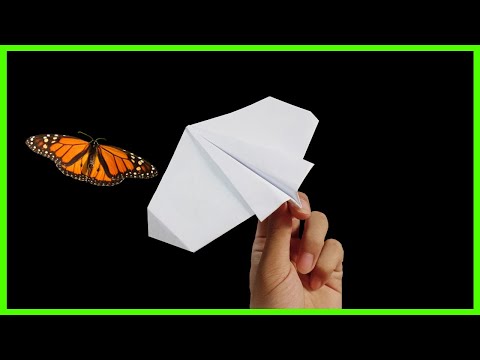 Video Cách gấp máy bay hình con bướm đơn giản ai cung gấp... - youtube