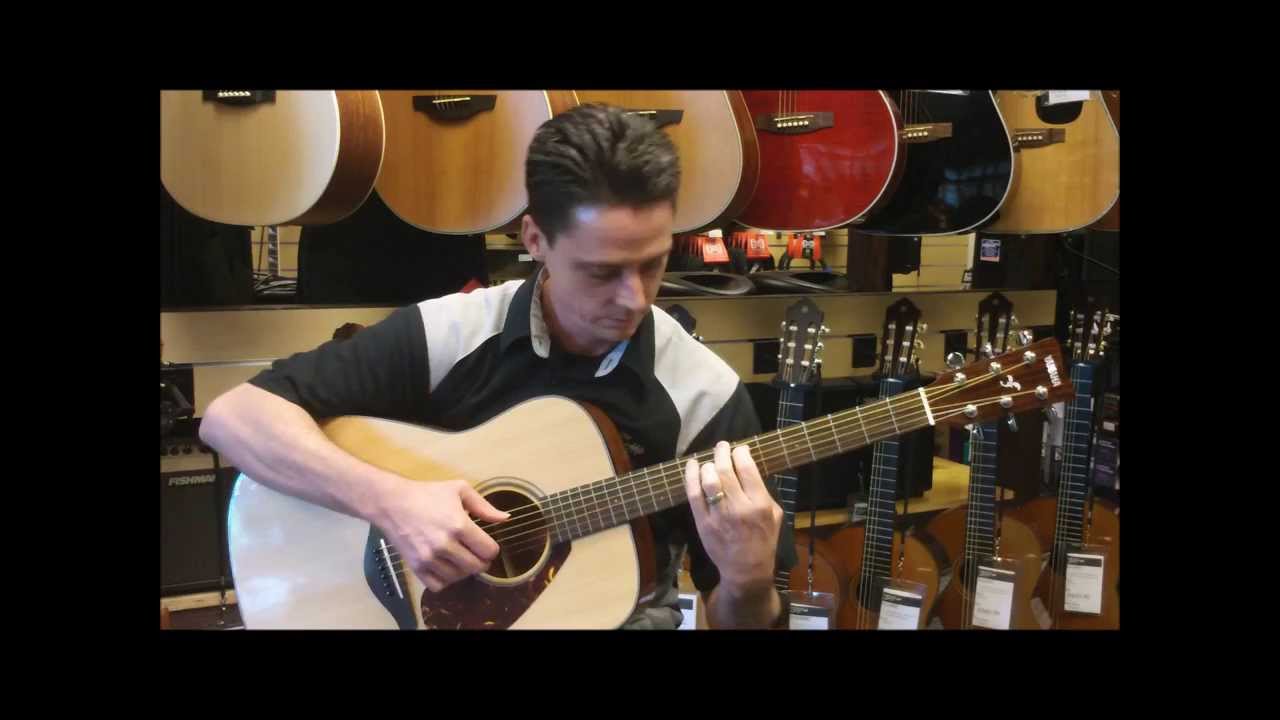 Yamaha FG700S - YouTube