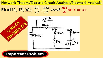 5a)Jan- 2019-Numerical on Initial conditions and transient analysis
