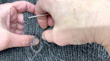 Lina KAL Sewing On The Buttonband