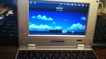 Sylvania 7 inch net book running android os 2.2