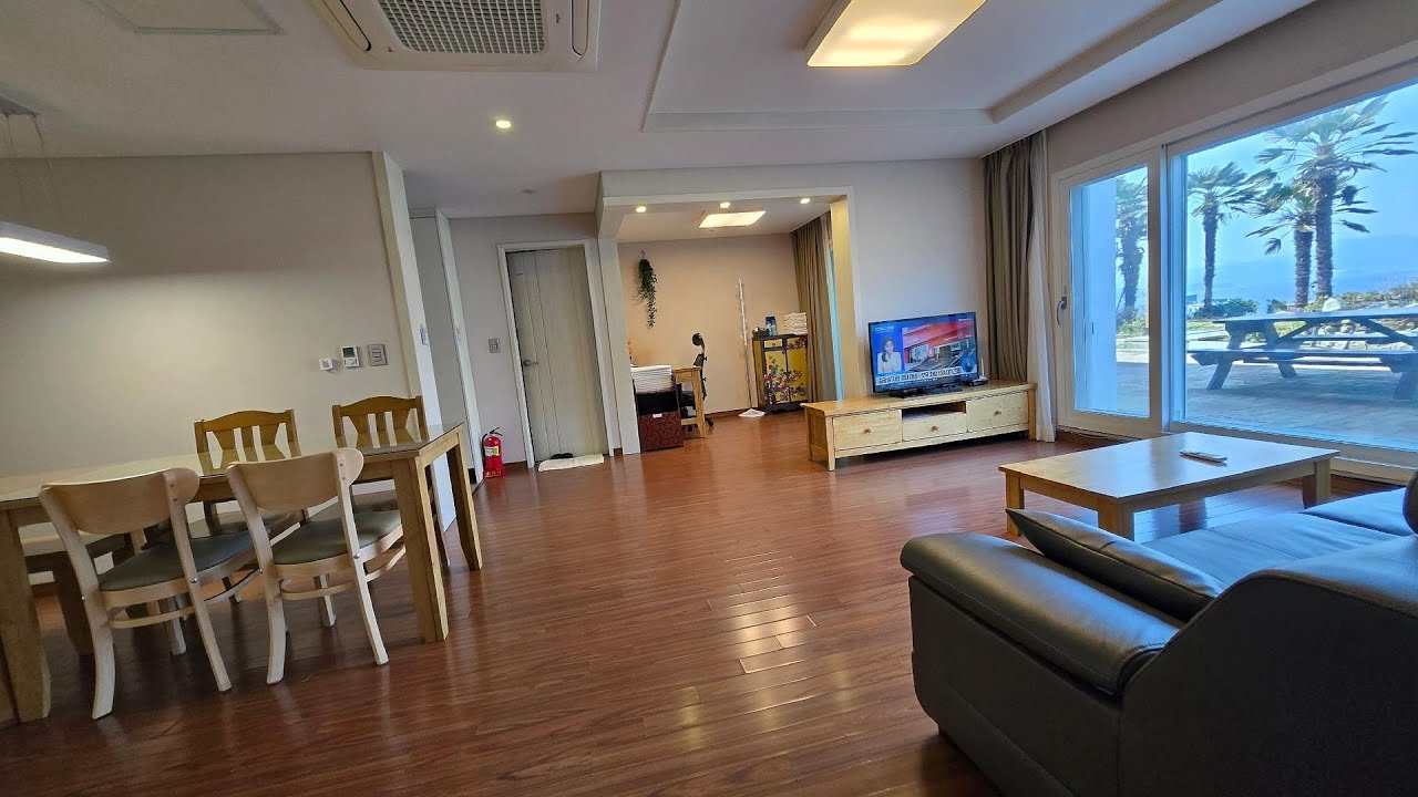 Отель Geoje Aquarius, 1-й этаж, 33, Пхён Геодже~Тонъён. Прекрасный вид. Предоставляется бесплатно...