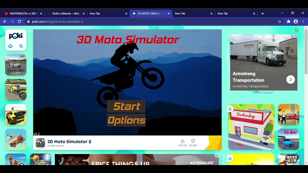 3D MOTO SIMULATOR 2 - Play 3D Moto Simulator 2 on Poki 