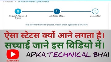 This enrollment is under process. Please check after a few days