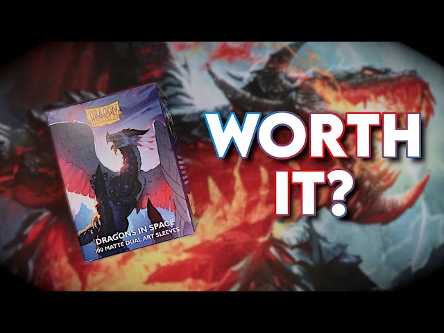 Should You Buy Dragon Shield Dual Art Sleeves? | Full Sleeve Review -  YouTube