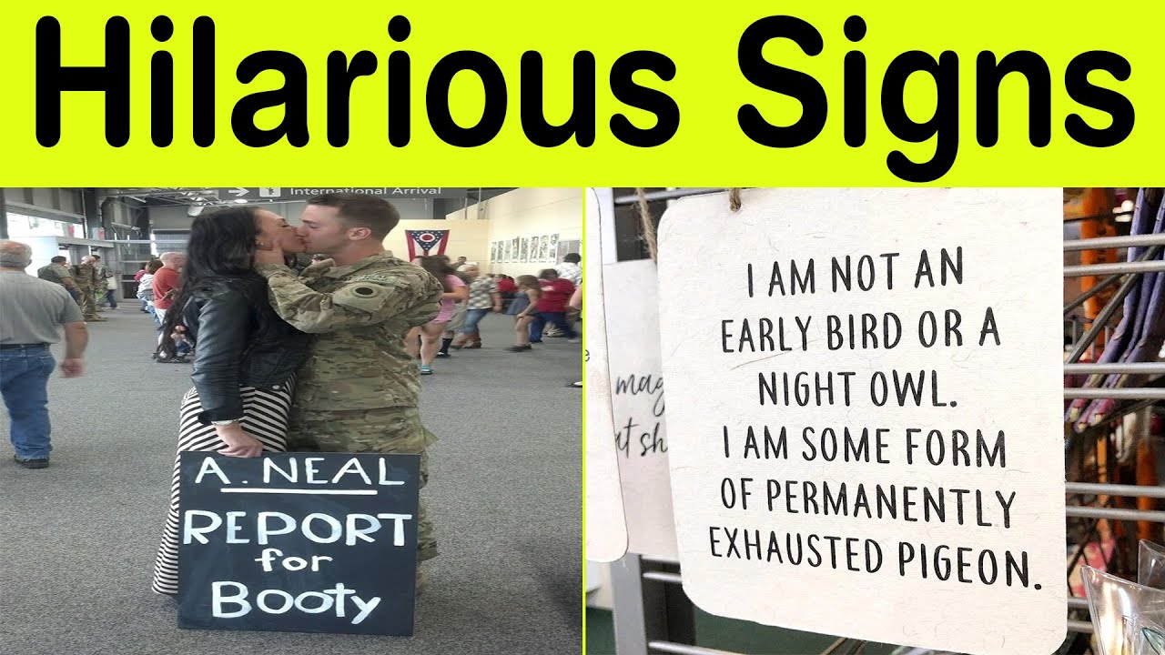 Hilarious Signs Ever  That Make Absolutely No Sense! || Happy Panda