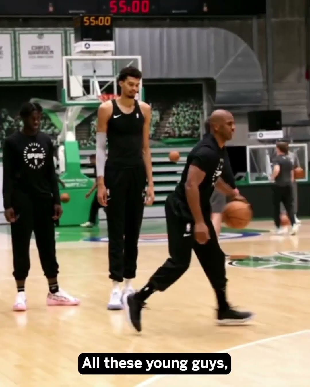 Chris Paul reflects on what it's been like playing with Victor Wembanyama ? #AllAccessParis