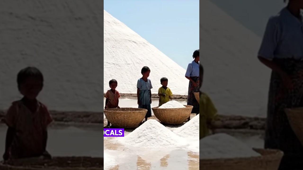 Гора чистой соли, которая загадочно погибла