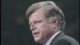 Senator Kennedy at the 1980 Democratic National Convention