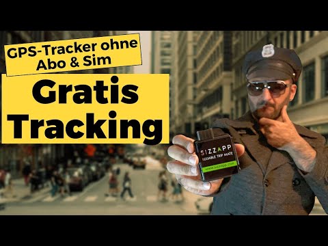 GPS-Tracker ohne Abo und Sim Karte? wie geht das! SIZZAPP-4G -