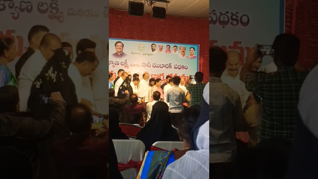 Sangareddy today news|cheques distribution Kalyana lakshmi, shaadi Mubarak 