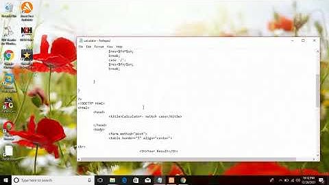 How to create simple calculator program in php with html-தமிழில்