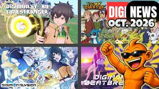Digimon Dlc Time Stranger, Alysion, Beatbreak, Fandub, Regional Tcg Diginews Octobre 2026