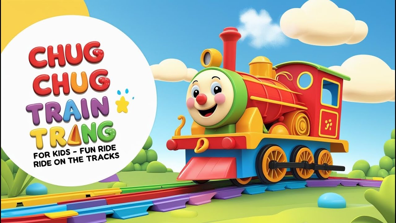 Chug Chug Train Song for Kids | Fun Ride on the Tracks #ChugChugTrain # ...