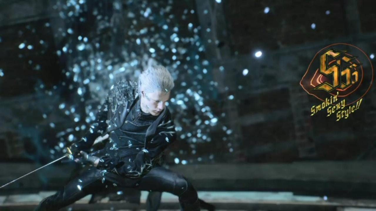Dante Must Die - Vergil - Mission 11 Perfect S Rank - Devil May Cry 5 (PS4)