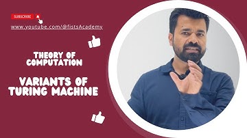 Lec 92|Variants of Turing Machine -2|Multi-Dimensional|Multi-Track|Non-Deterministic |@fistsAcademy​