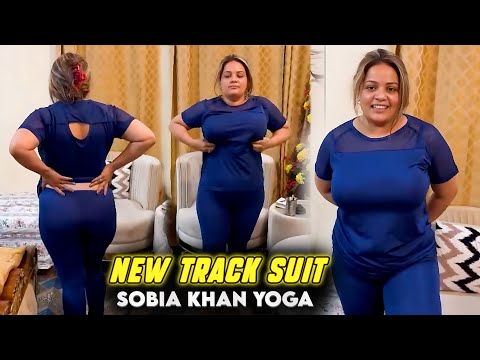 Sobia Khan Bought New Track Suit For Exercise And Yoga l Sobia Khan New Hot Video 2025