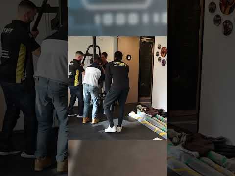 Fitnessapparatuur maakte een