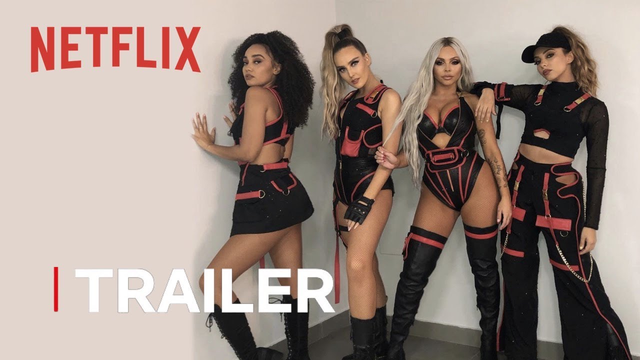 Little Mix wear bizarre outfits to film video for Woman Like Me in