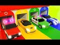 Learn Colors with Street Vehicles Gorilla On Car Truck Fruits Machine - Car for Kids Review