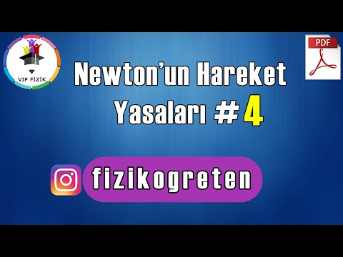 Newton'un Hareket Yasaları Soru Çözümü -1 PDF | AYT Fizik