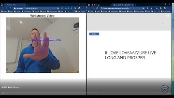 Using Azure Percept DK to transcribe American Sign Language without writting code - Teaser