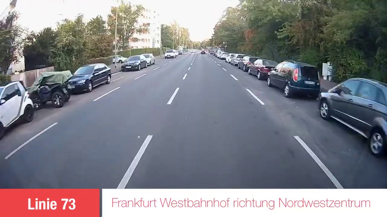 Bus Linie 73 Frankfurt am Main Westbahnhof - Nordwestzentrum