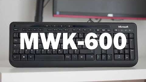 MWK600 - Keyboard Sound test (My first keyboard video)