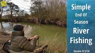 End Of Season River Fishing - Great Session With The Ultralight - 9/3/24 (Video 481)
