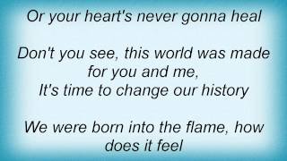 Tarot - Born Into The Flame Lyrics