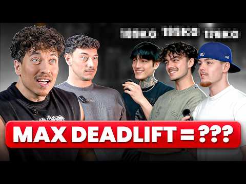 QUI A LE PLUS GROS DEADLIFT ?! On Devine leur Max (ft Brutus)