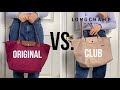 Longchamp Le Pliage Original vs.Club Review|Wear & Tear + Mod Shots|Best Tote for Work Travel School