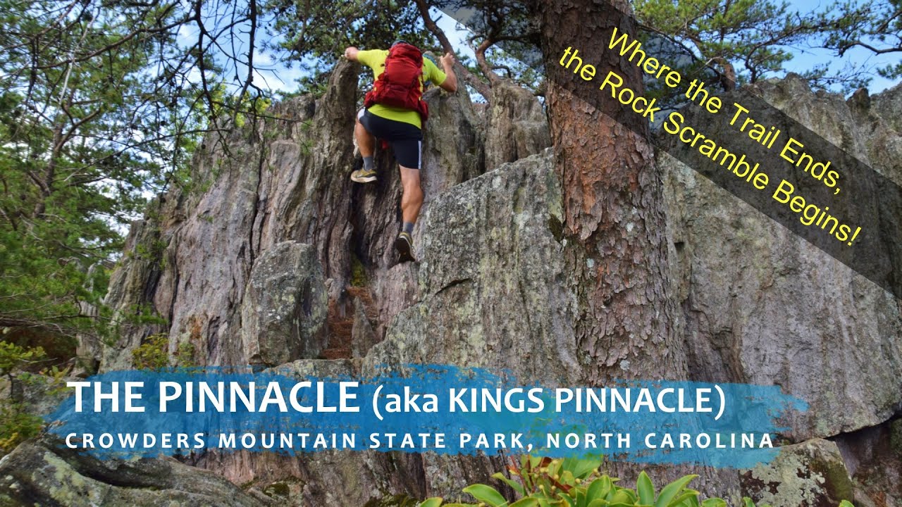 The Pinnacle Trail (Kings Pinnacle) Crowders Mountain State Park