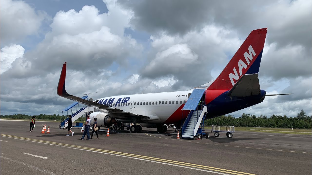 Nam Air Semarang - Pangkalanbun, Boeing 737-500.