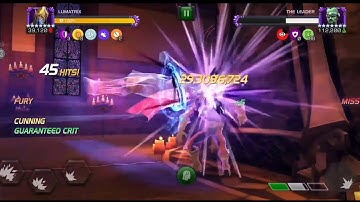 LUMATRIX DAMAGE ROTATION | MCOC