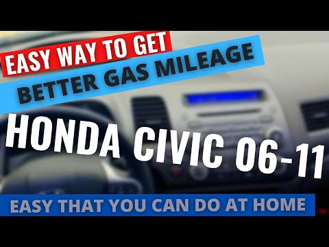 How To Save Gas On 2006-2011 Honda Civic