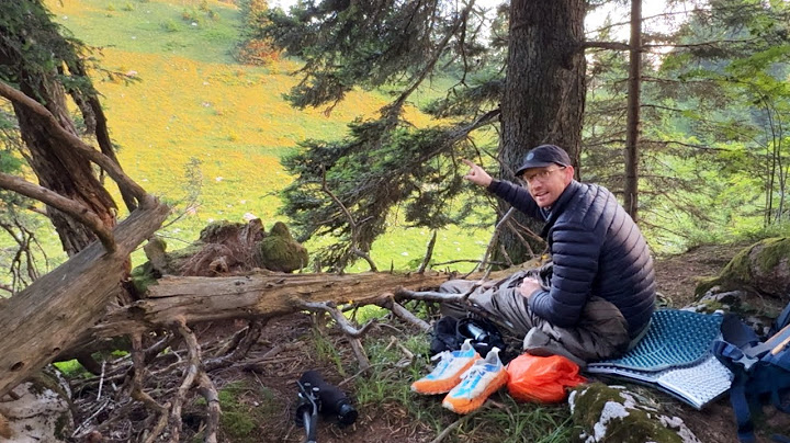 Running into the Mountains Changes You – One Night. No Shelter. Chamois & Black Grouse.