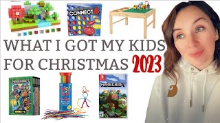 WHAT I GOT MY KIDS FOR CHRISTMAS | GIFT IDEAS FOR 6-7 YEAR OLD BOYS