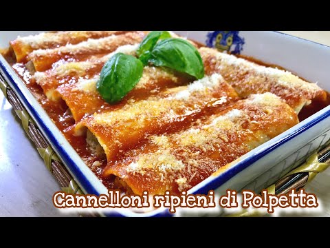 Video: Cannelloni Con Ripieno Di Papavero E Ciliegie