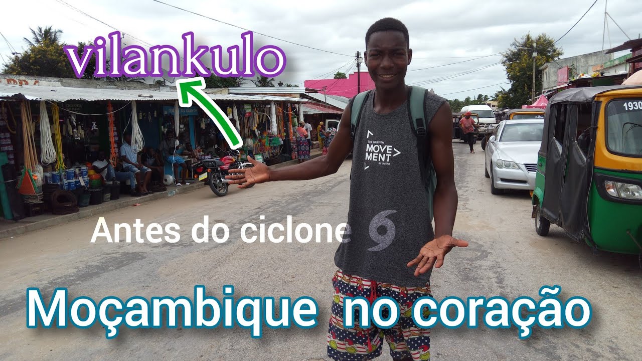Mostrei a minha cidade de vilankulo antes do ciclone freddy em Moçambique-África