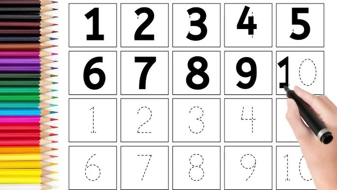 trace-1-to-10-dotted-123-numbers-how-to-write-123-numbers-trace-the-numbers-learn-numbers-youtube for Free Printable Traceable Numbers 1 10 Trace 1 to 10 | Dotted 123 Numbers | How to Write 123 Numbers | Trace the Numbers | Learn Numbers - YouTube for Free Printable Traceable Numbers 1 10