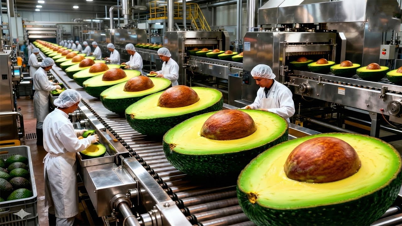 Inside a Modern Avocado Oil Factory: How Avocado Oil Is Made 🥑 (Full Factory Process) 2026