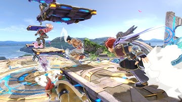 1 Human vs. 7 Level 9 CPU Challenge (Proof of Concept) - Super Smash Bros. Ultimate