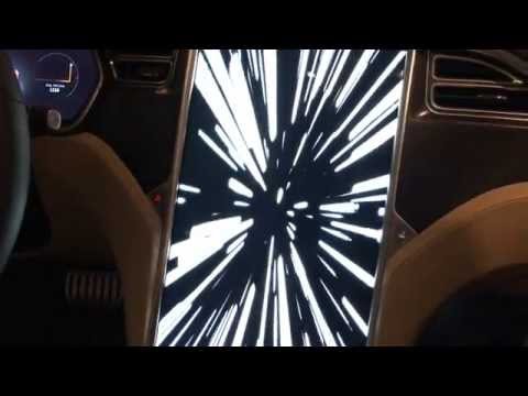 Tesla P90D Ludicrous Easter Egg