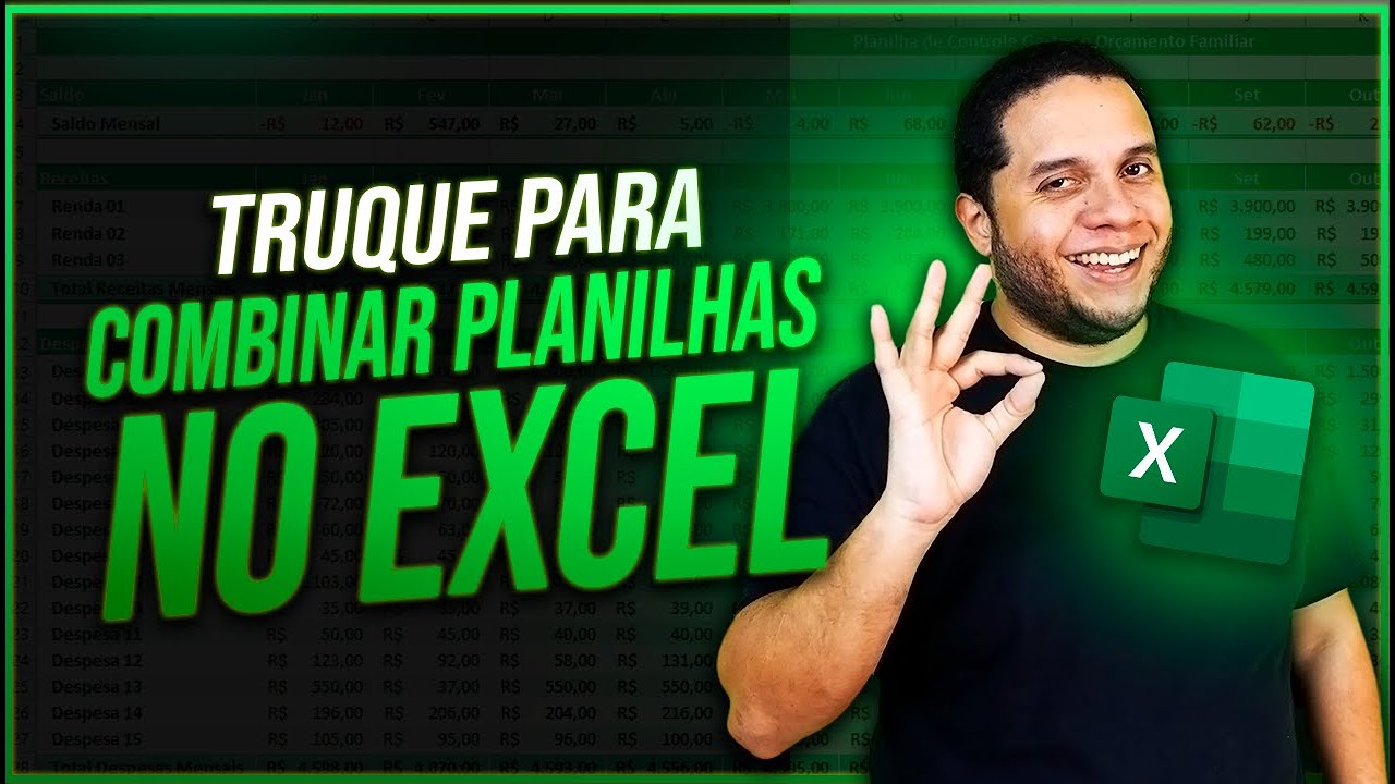 Juntar Planilhas Excel
