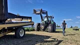 Making 3rd Cut Hay For Our Dairy Cows 🐄