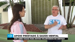 Centro de Valorização da Vida abre vagas para novos voluntários à saúde mental 10 04 2025
